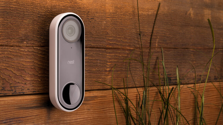 a video doorbell
